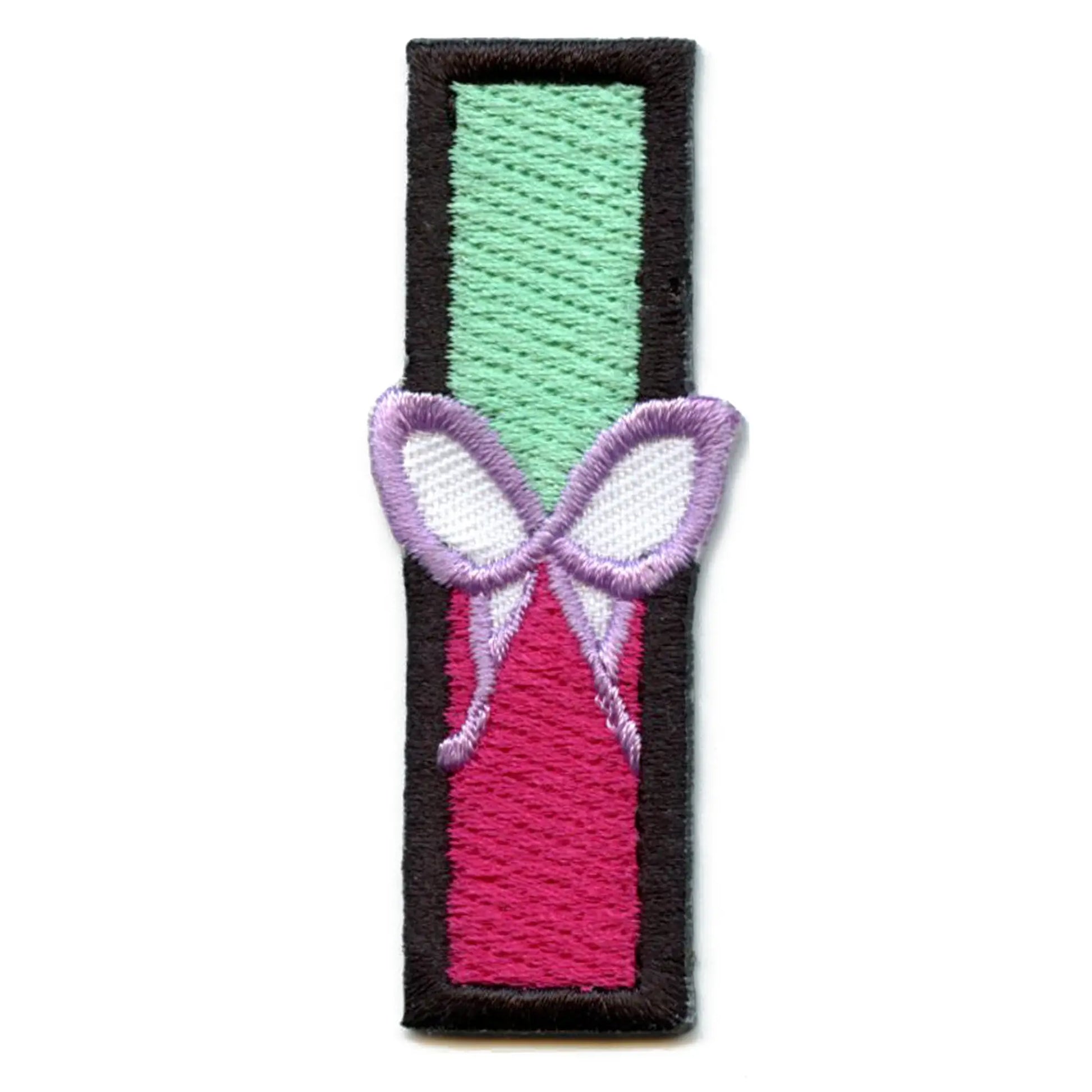 Demon Katana Sword Patch Slayer Anime Butterfly Embroidered Iron On