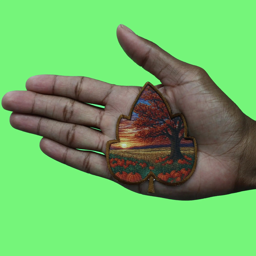 Fall Leaf Patch Cozy Season Sublimation Iron On