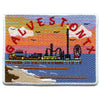 Galveston Texas Boardwalk Patch Beach Travel Souvenir Embroidered Iron On