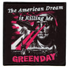 Green Day Song Patch The American Dream Sublimated Embroidery Iron On
