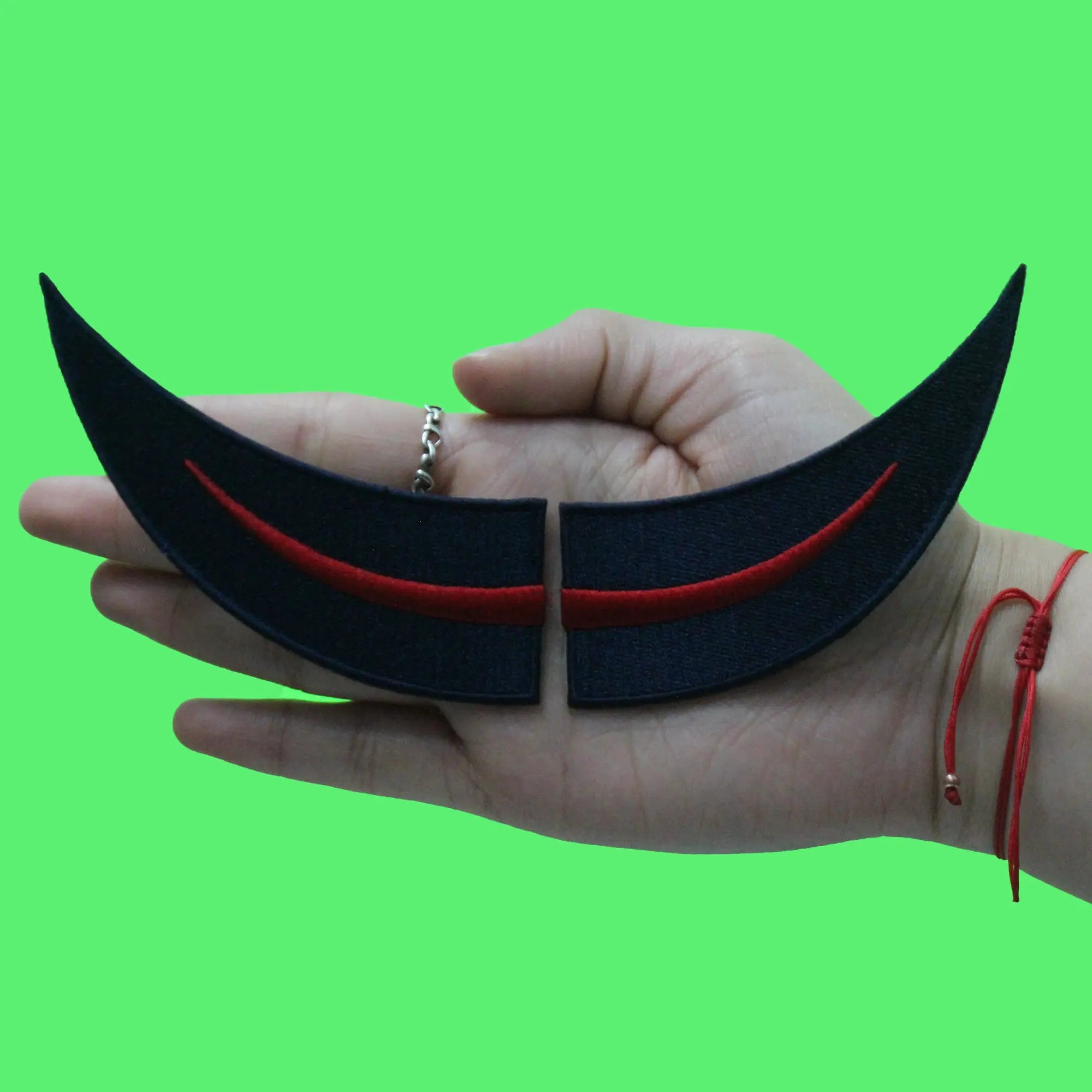 Houston Jersey Shoulder Horns Patch Set Football Embroidered Iron On (2 Pack)