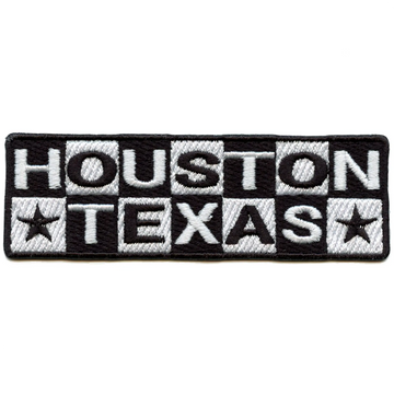 Houston Texas Cartoon Logo Patch TV Show Network Embroidered Iron On