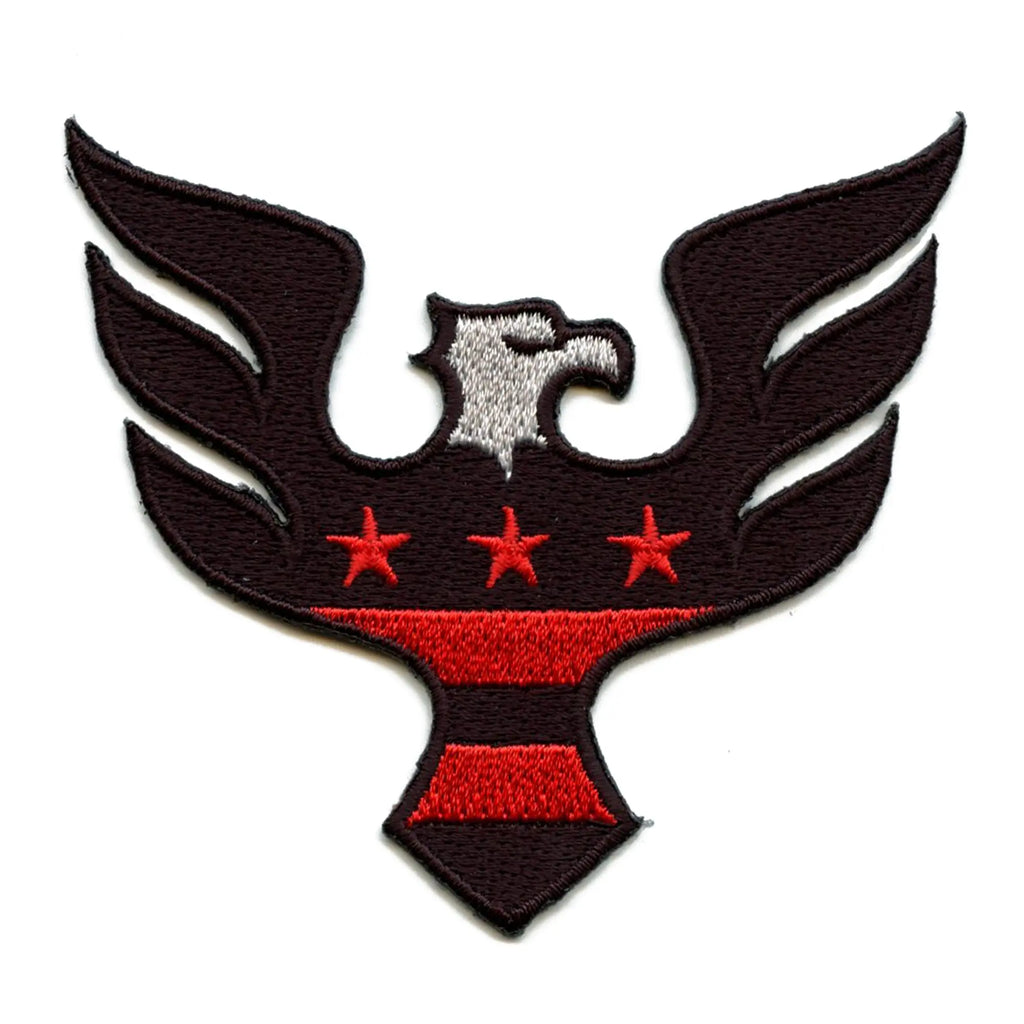 Patch brodé thermocollant avec logo de l'équipe MLS DC United Eagle