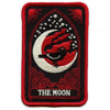 Patch de carte de tarot de la lune Lectures spirituelles psychiques Brodé à repasser