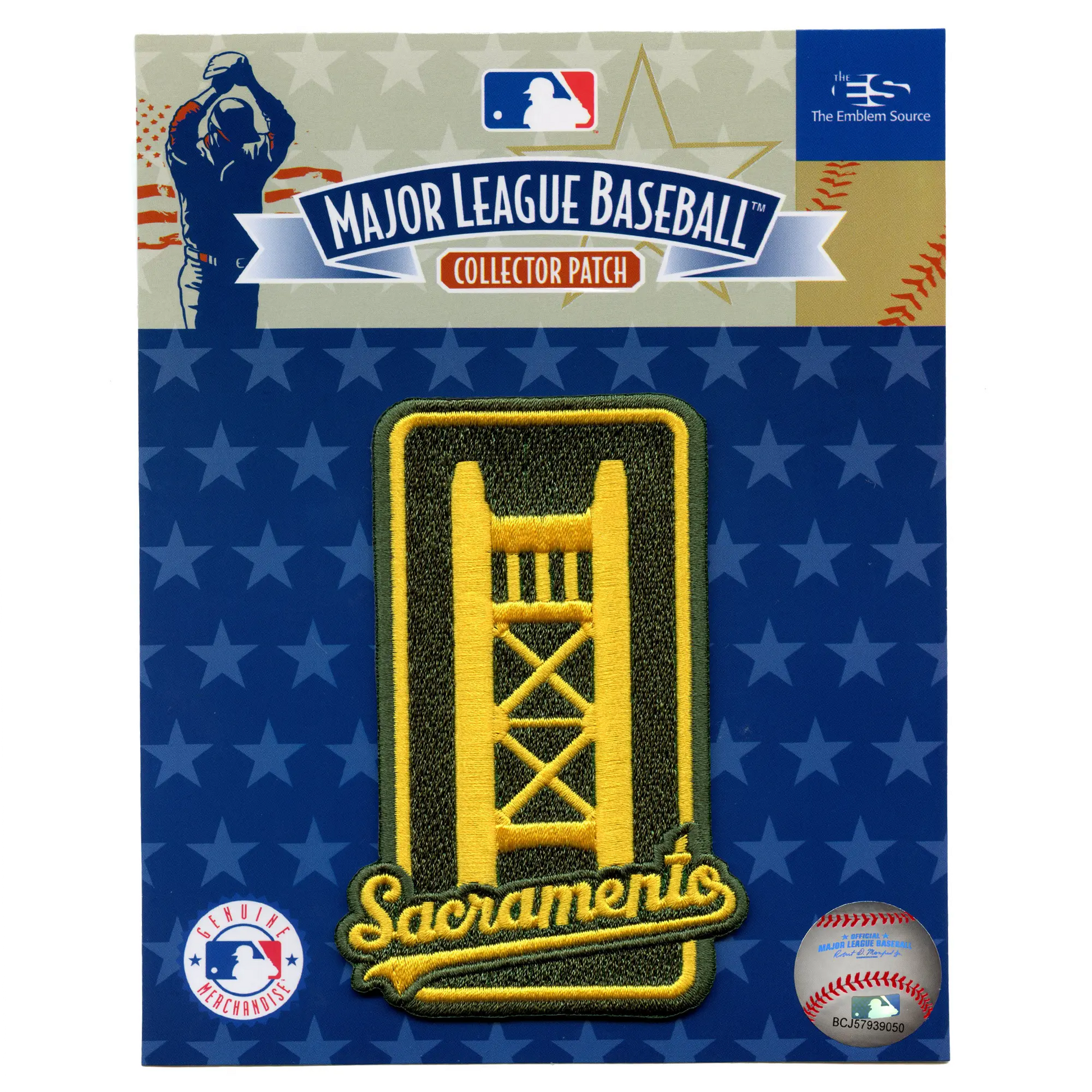 Oakland A's Athletics Jersey Patch Sacramento 2025 Embroidered Iron On