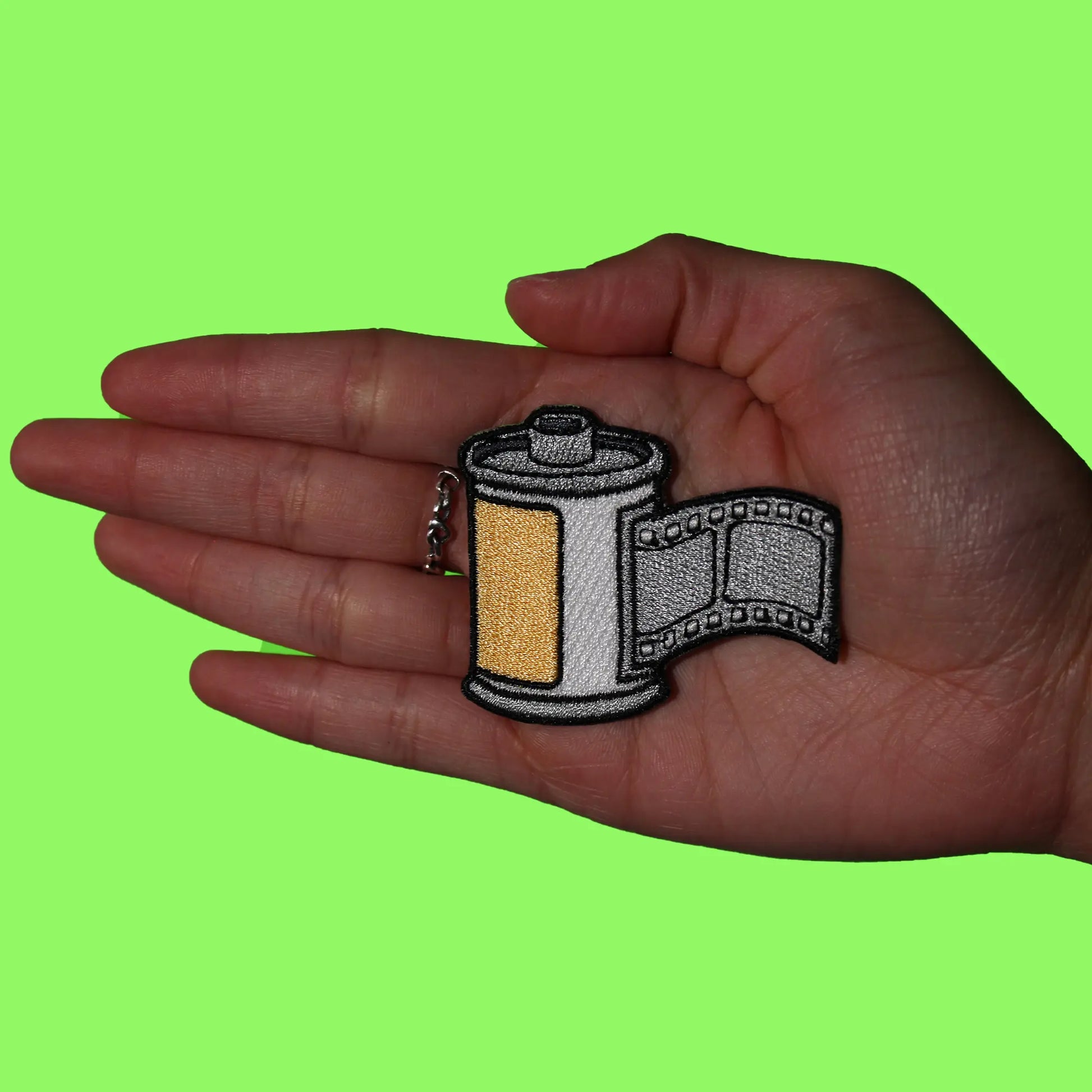 Photography Film Pack Patch Fun Camera Gear Embroidered  Iron On