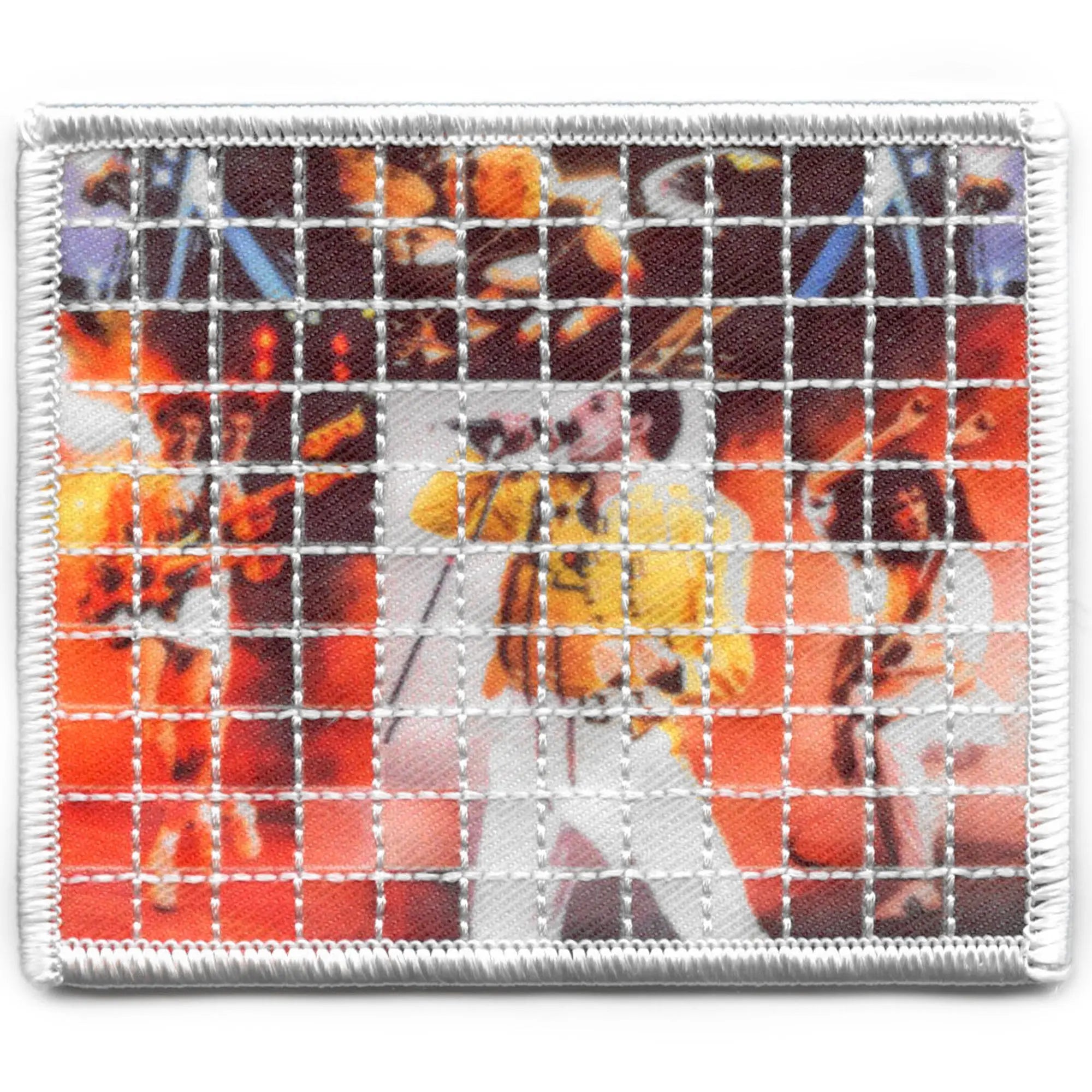 Patch Queen Live At Wembley Grid Classic British Rock Band thermocollant sublimé