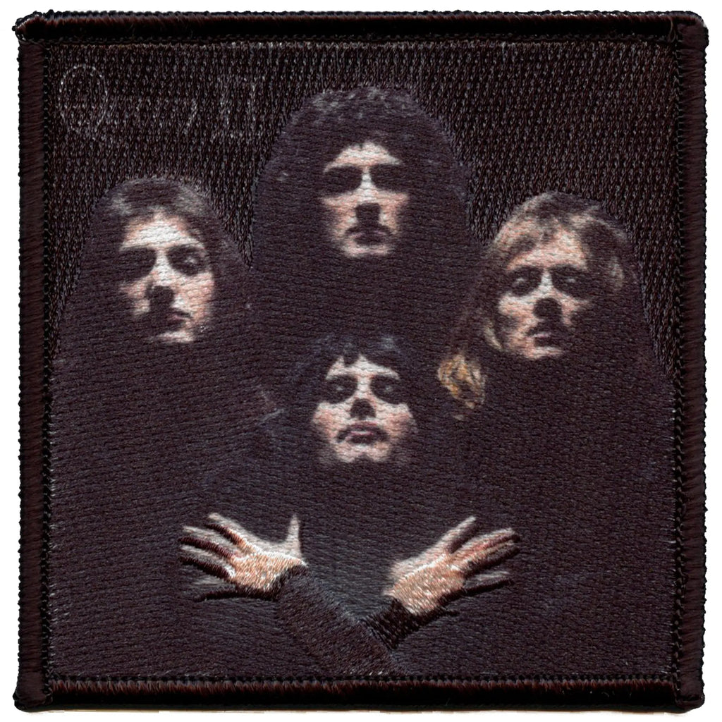Patch emblématique du deuxième album du groupe de rock Queen, thermocollant par sublimation