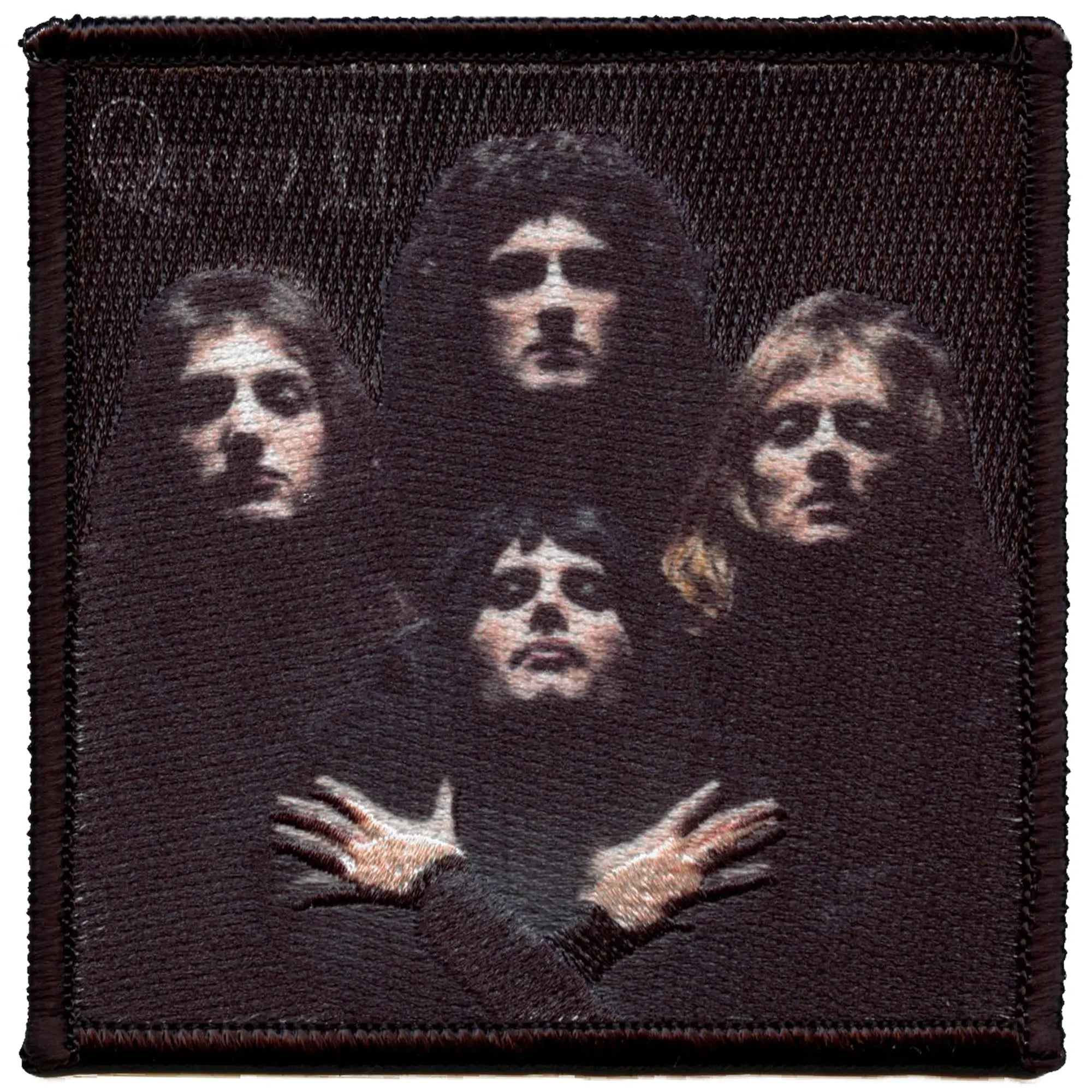 Patch emblématique du deuxième album du groupe de rock Queen, thermocollant par sublimation