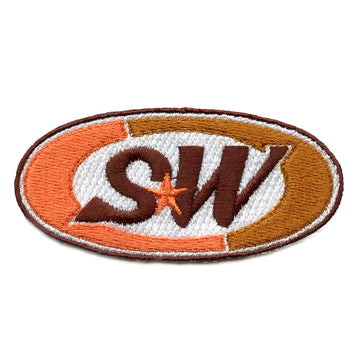 South West S&W Parody Patch Houston Soda Pop Embroidered Iron On
