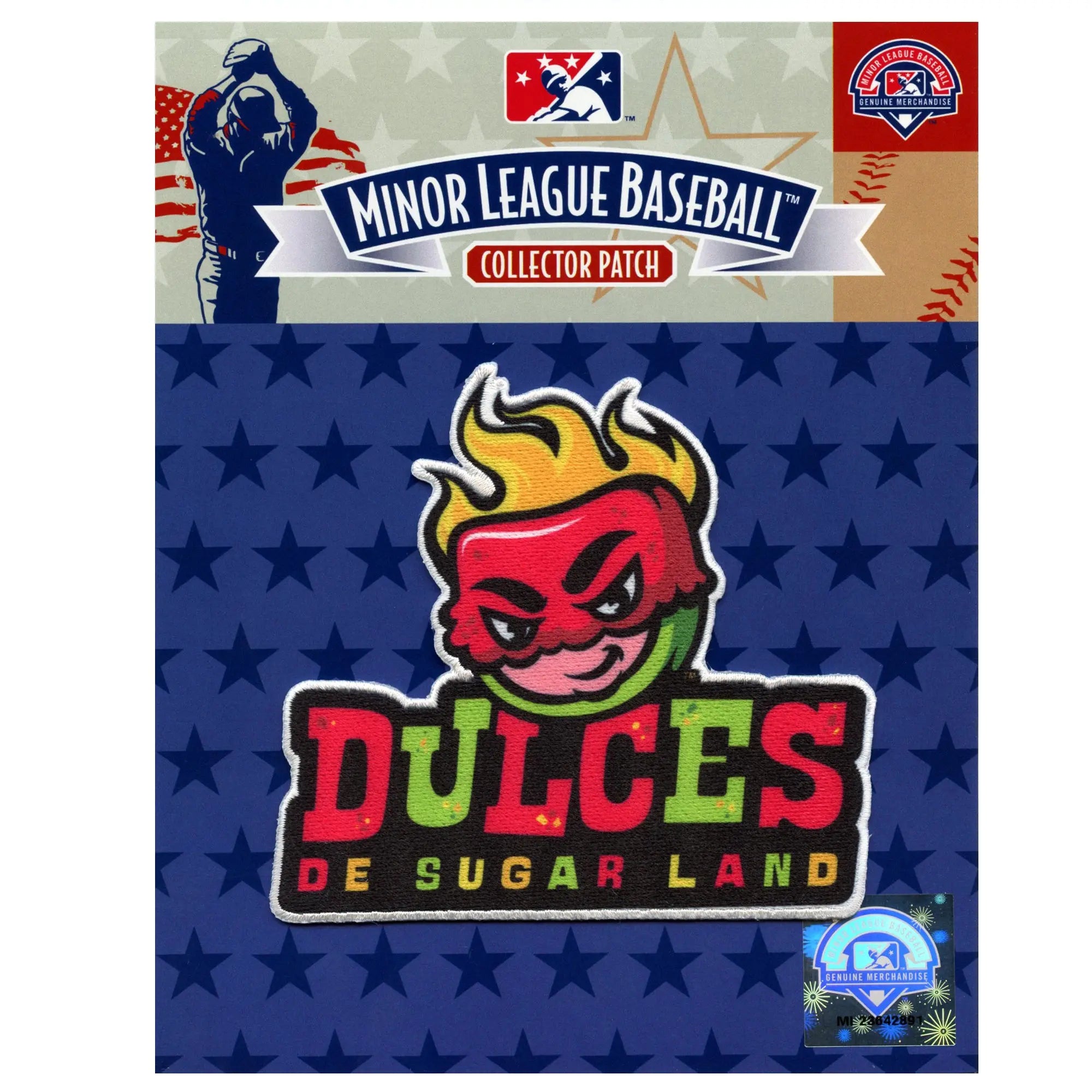Patch brodé de l'équipe de baseball MLB Houston des Space Cowboys Dulces De Sugarland