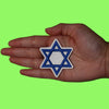 Star Of David Patch Jewish Religion Sign Logo Embroidered Iron On Patch