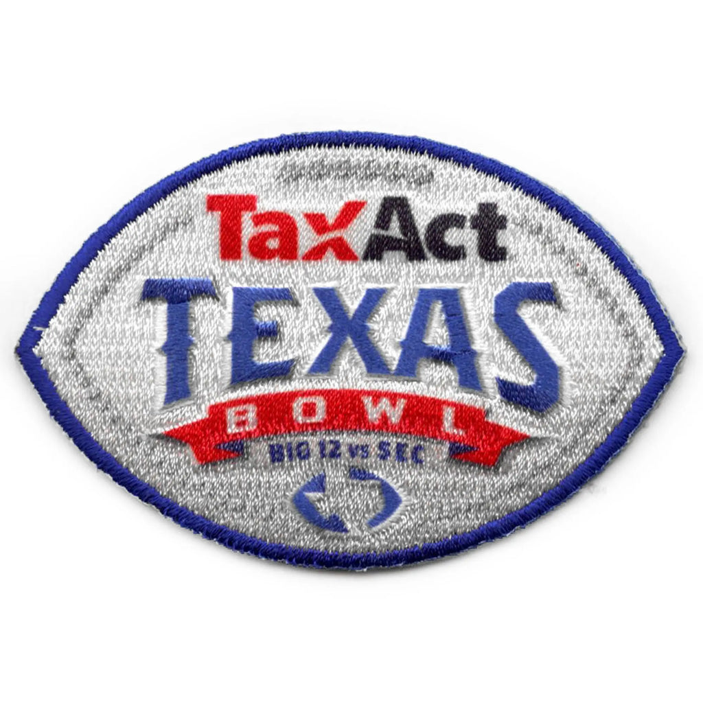 Maillot TaxAct Texas Bowl Game Patch Texas A&amp;M Aggies Oklahoma State Cowboys (2023)