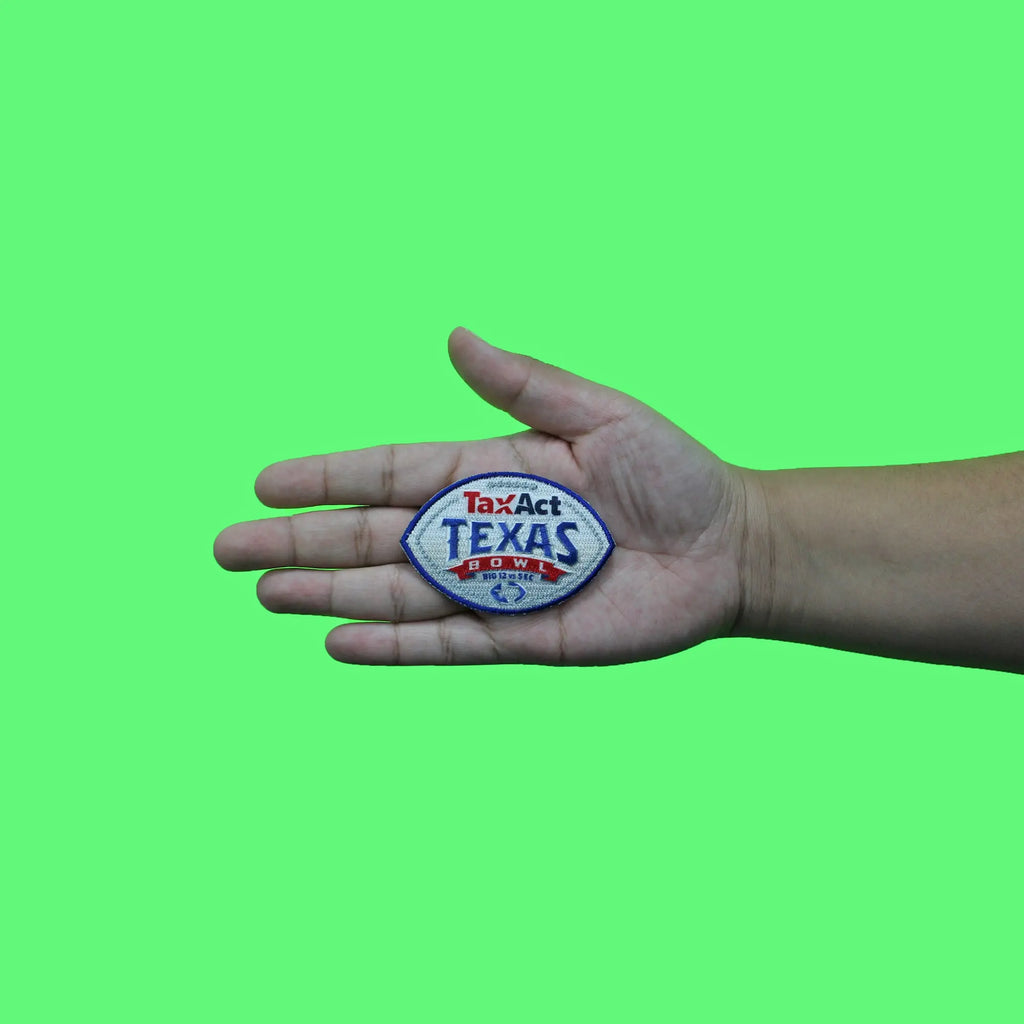 Maillot TaxAct Texas Bowl Game Patch Texas A&amp;M Aggies Oklahoma State Cowboys (2023)
