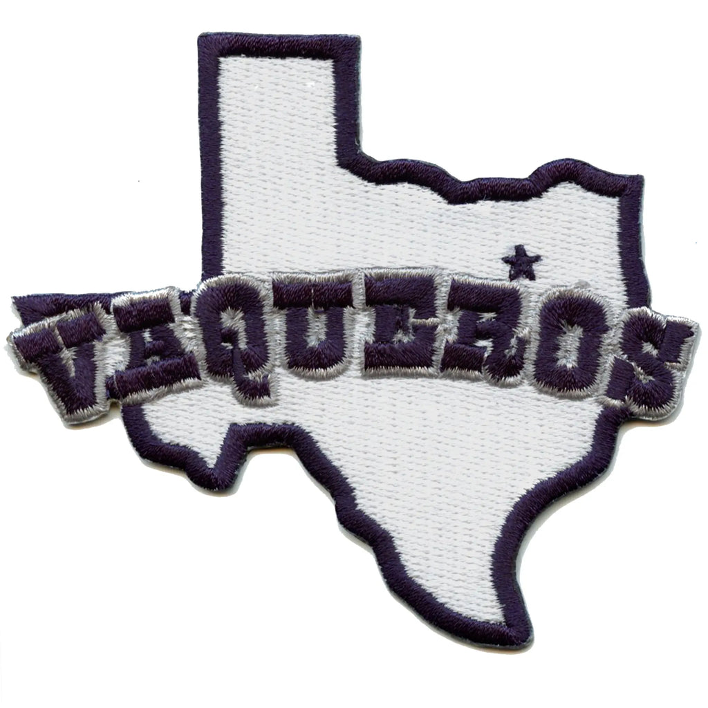 Dallas Texas Vaqueros Football Patch State Sports Fan Embroidered Iron On