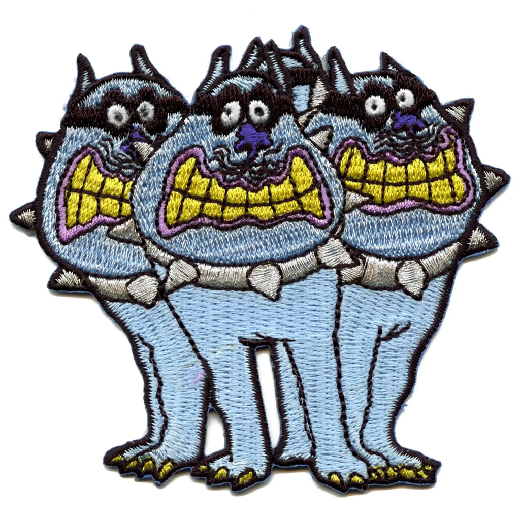Patch brodé thermocollant The Beatles Blue Bulldogs, groupe de rock britannique