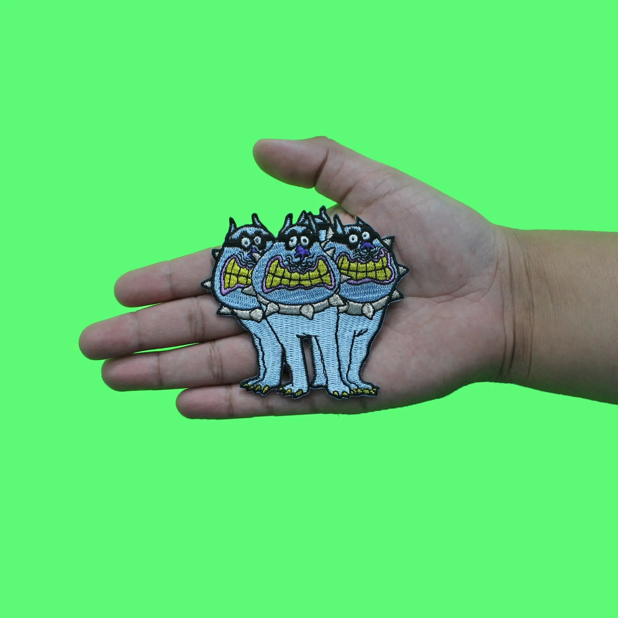 Patch brodé thermocollant The Beatles Blue Bulldogs, groupe de rock britannique