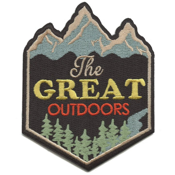 The Great Outdoors Patch Travel Park Souvenir Embroidered Iron On