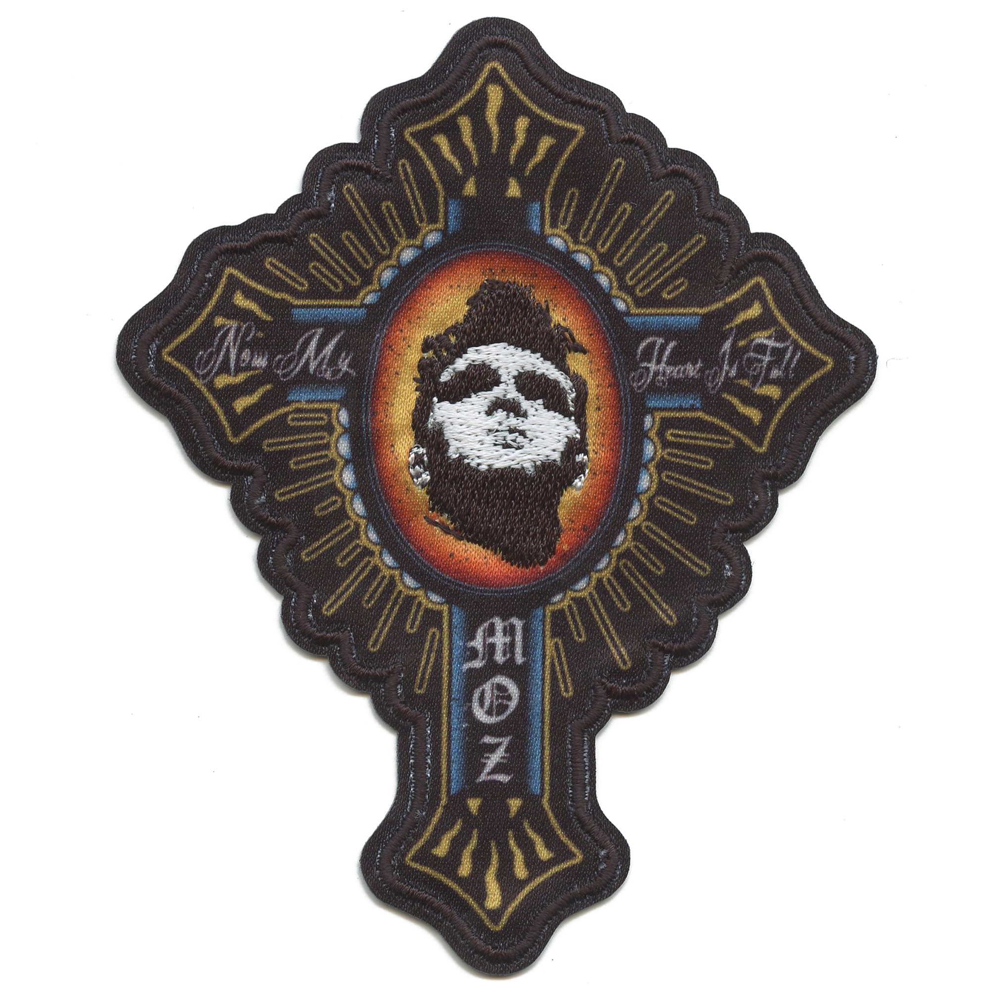 Morrissey Cross The Smiths Patch Now My Heart Is Full Embroidered Iron On