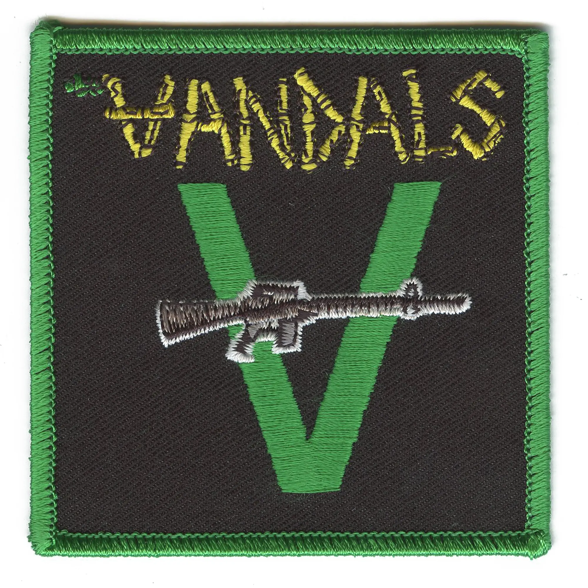 The Vandals Band Patch Peace Thru Vandalism Embroidered Iron On