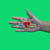 Tom Petty and The Heartbreakers Patch Classic Vibrant Logo Heart Embroidered Iron On