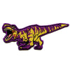Video Game T-Rex Patch Fighting Dinosaur Rage Embroidered Iron On