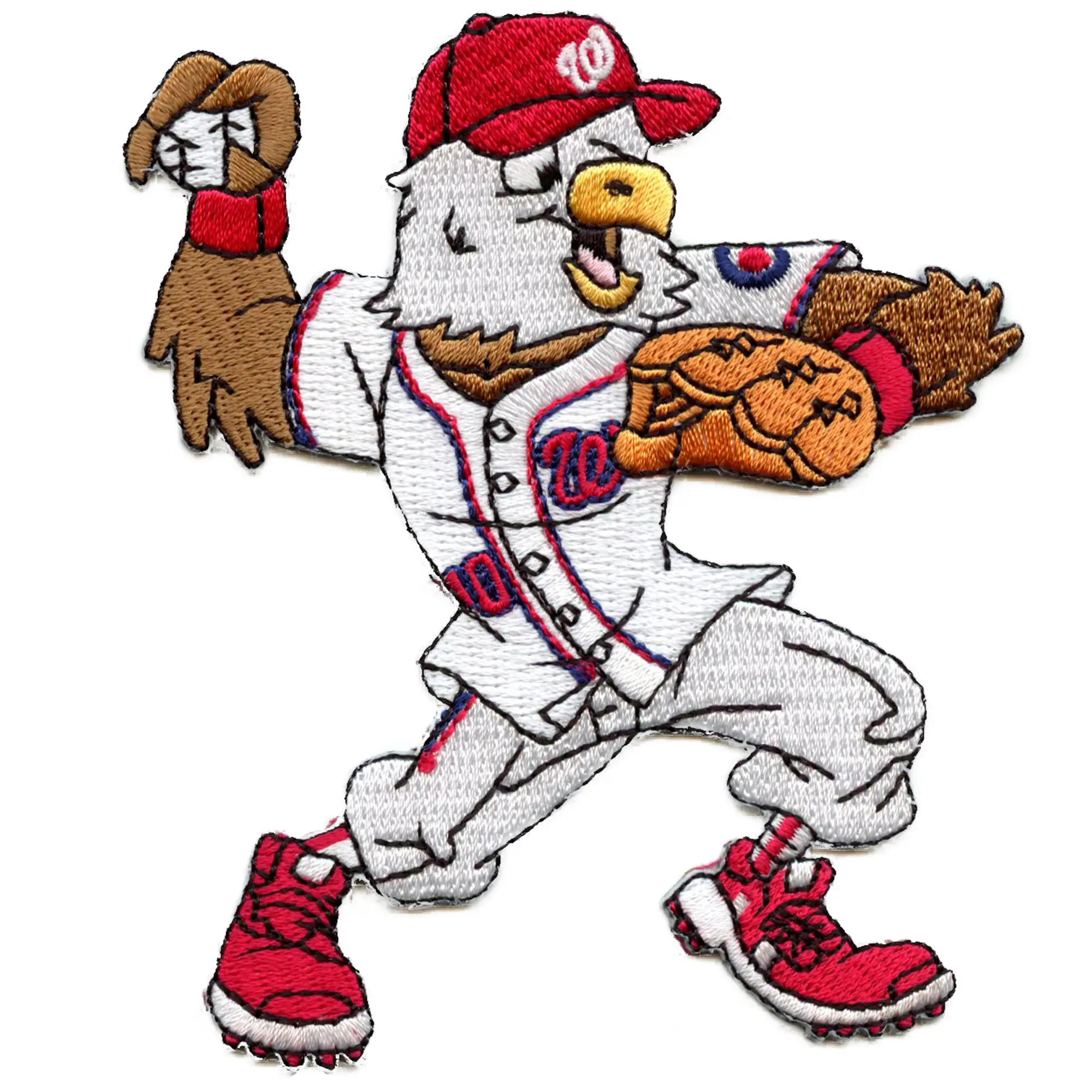 Patch autocollant « Screech » représentant la mascotte nationale de Washington