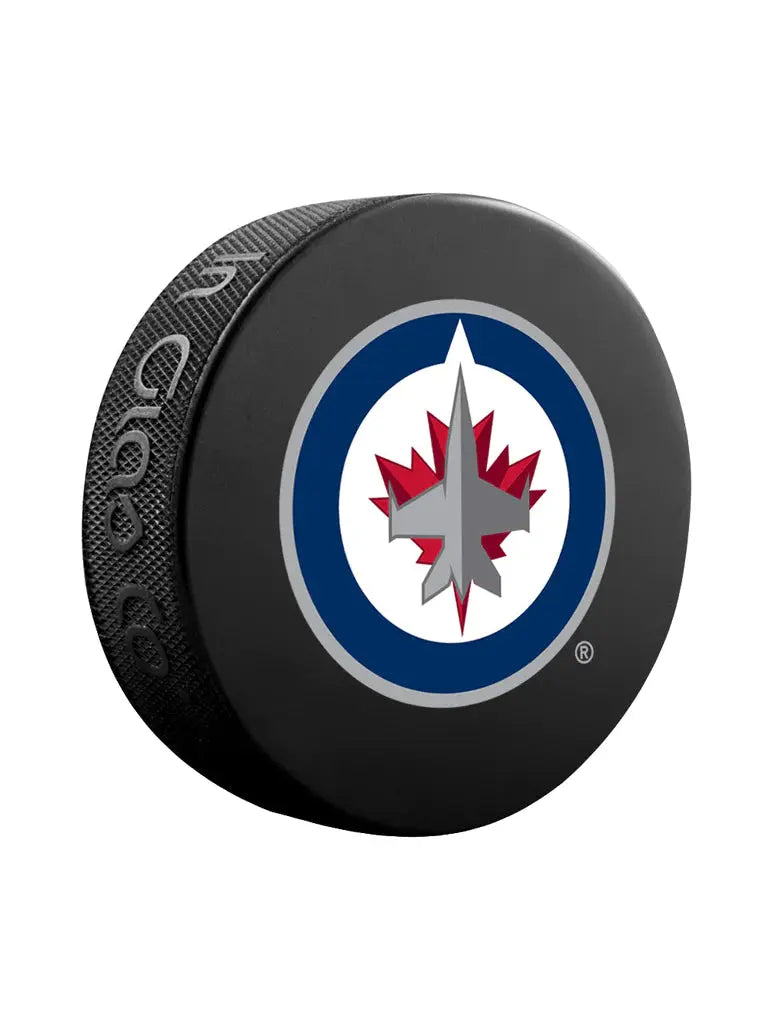 Rondelle de hockey de la LNH de collection de base des Jets de Winnipeg