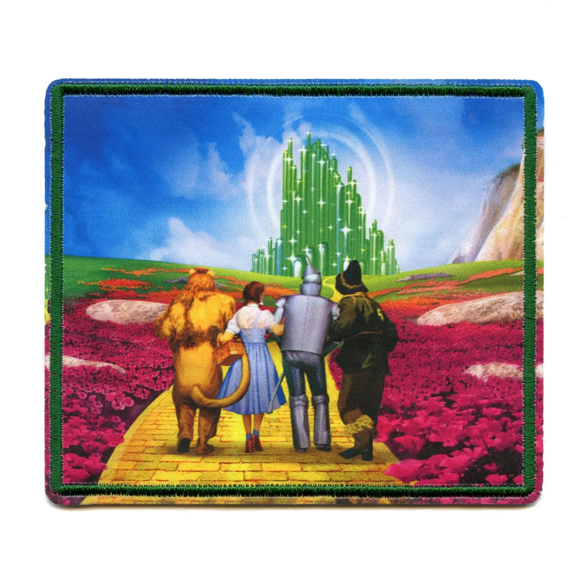 Wizard Of Oz Portrait Patch Follow The Yellow Brick Road Sublimated Iron on