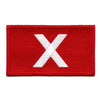 Vote X Means No Patch Korean Survival Game Embroidered Iron On
