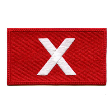 Vote X Means No Patch Korean Survival Game Embroidered Iron On