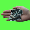 You Can't Take It With You Patch Skeleton Holding Cash Sublimation Iron On