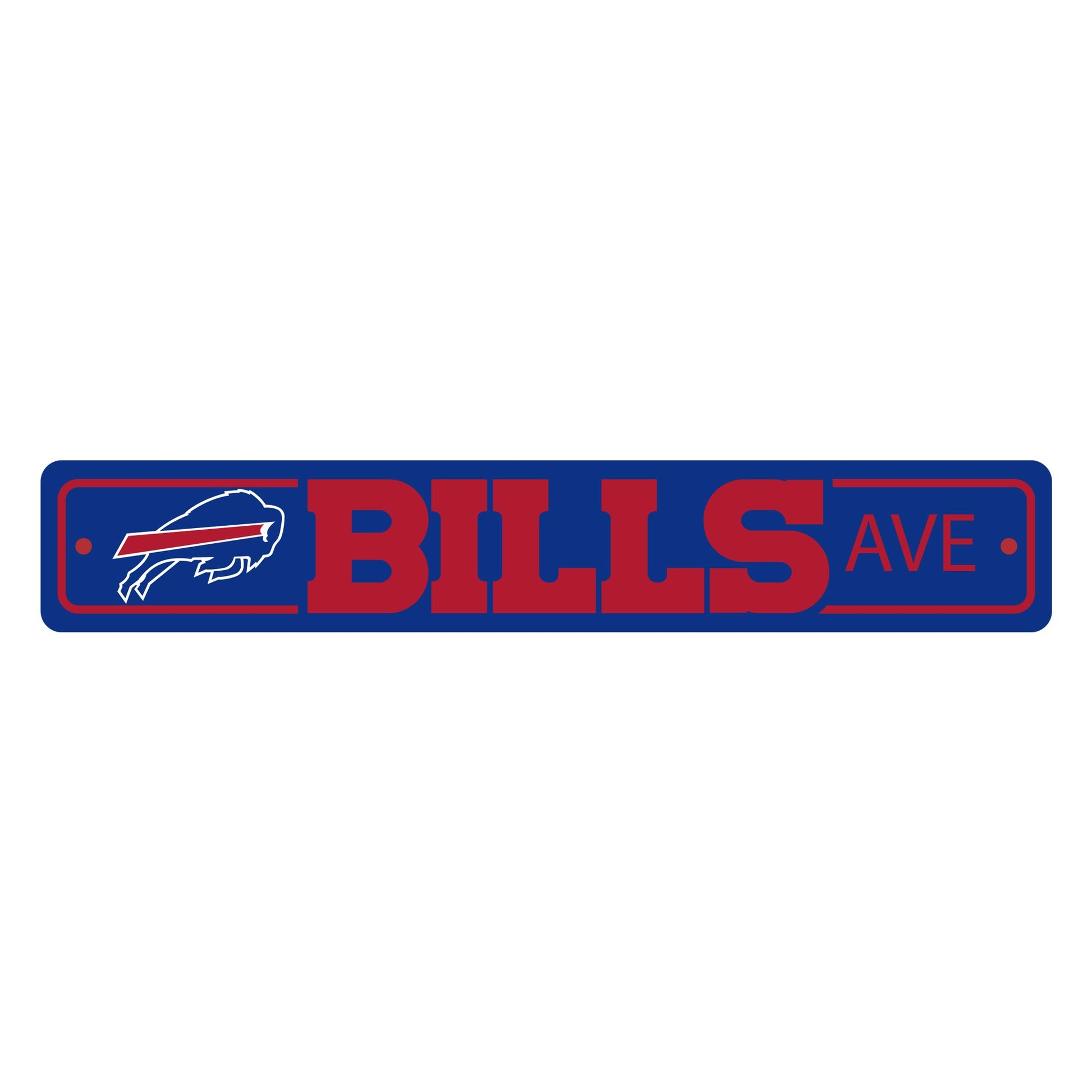 Official NFL Football Team Street Sign Ave Licensed Durable Man Cave 