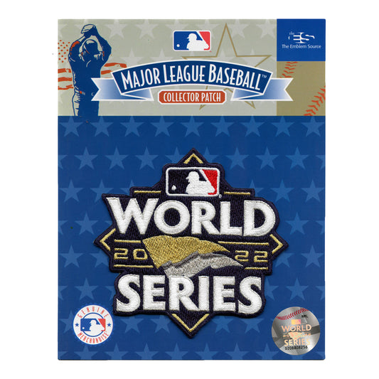 2022 MLB World Series Embroidered Jersey Patch Philadelphia Phillies Houston Astros