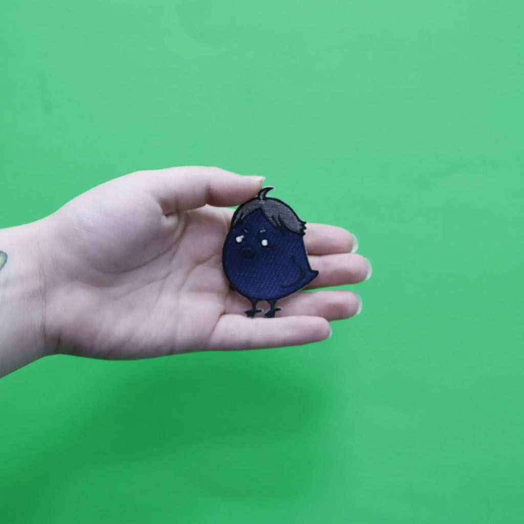 Anime Haikyuu!! Koshi Sugawara Crow Embroidered Patch 