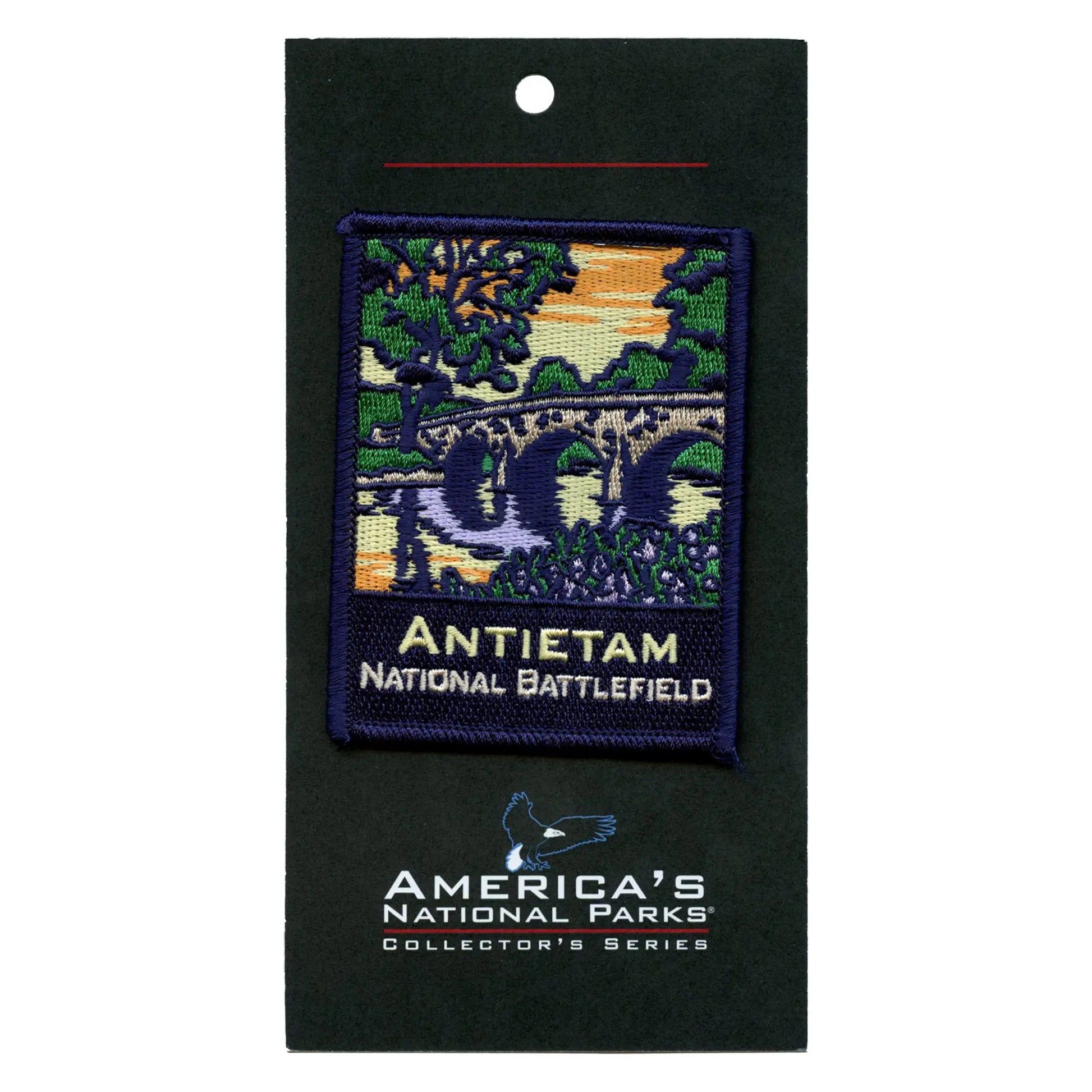 Antietam National Battlefield Burnside Bridge Patch Civil War Travel Embroidered Iron On