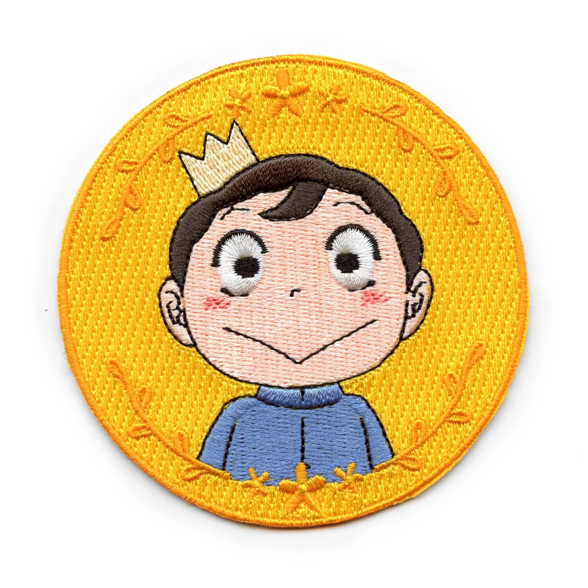 Ranking Of Kings Bojji Patch Face Portrait Smile Embroidered Iron On