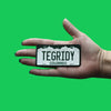 Colorado Tegrity License Plate Patch Centennial State Embroidered Iron On 
