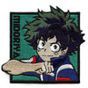 My Hero Academia Patch Deku Portrait Box Embroidered Iron On