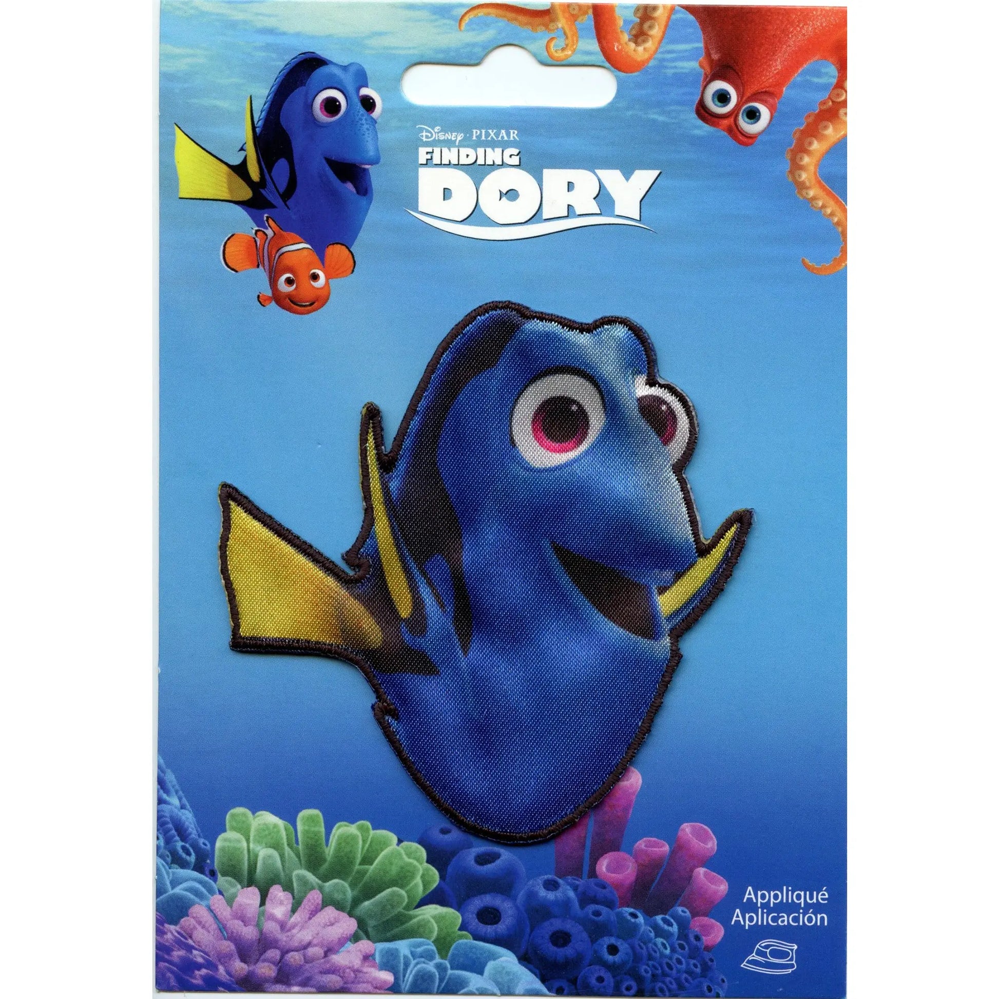 Disney Finding Nemo Dory Iron On Embroidered Applique Patch 