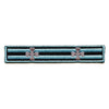 Fire Force Batallion Commander Patch Uniform Stripes Embroidered Iron On 