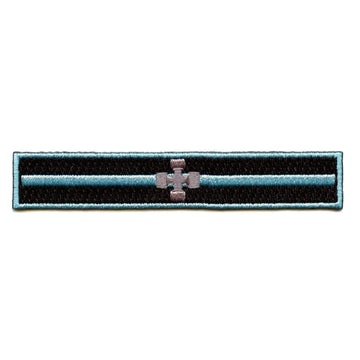 Fire Force Second Class Patch Uniform Stripes Rank Embroidered Iron On