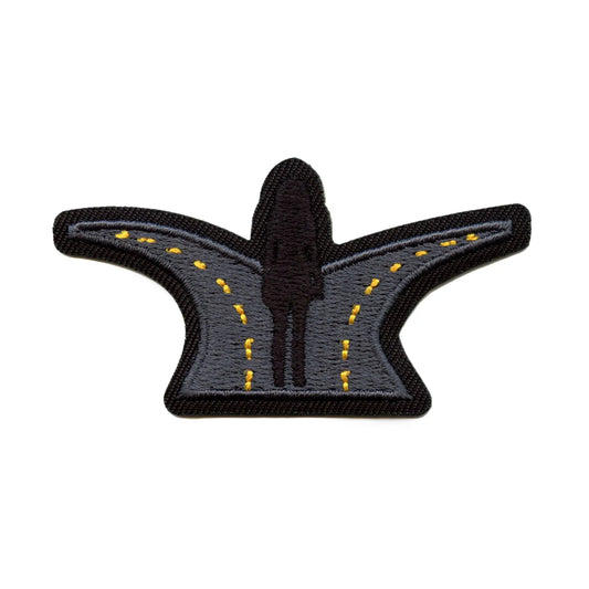 Fork In The Road Patch Life Choice Diverging Embroidered Iron On 