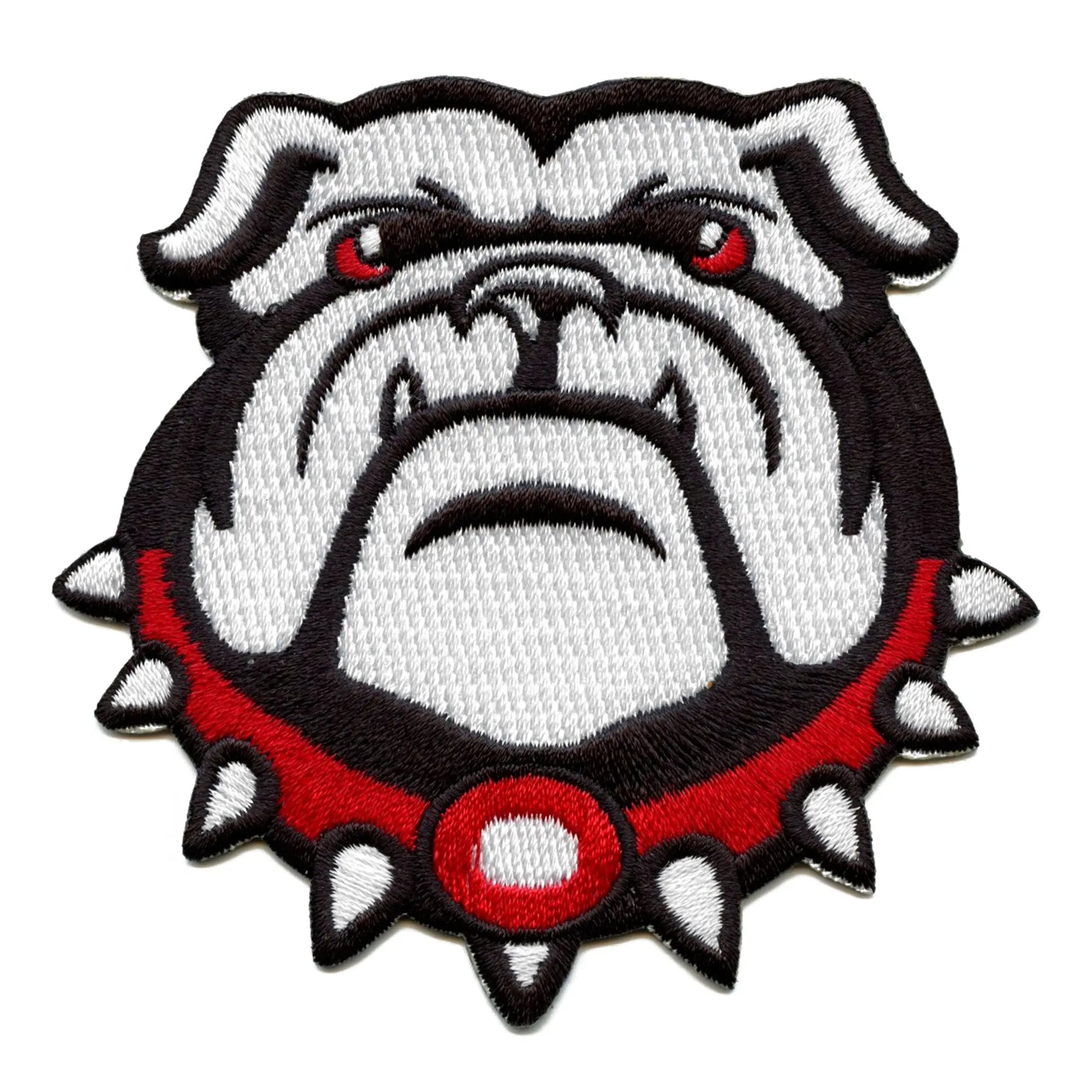 French Bulldog Head Iron On Patch 