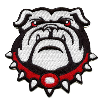 French Bulldog Head Iron On Patch 