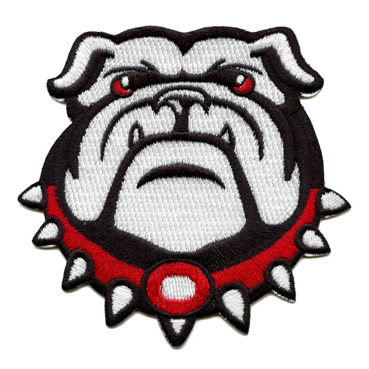 French Bulldog Head Iron On Patch 
