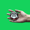 French Bulldog Head Iron On Patch 