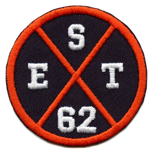 Houston Baseball Team Established 1962 Hat Patch Embroidered Iron On 
