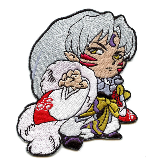 Inuyasha Sesshomoru Pose Patch Full Body Anime Embroidered Iron On