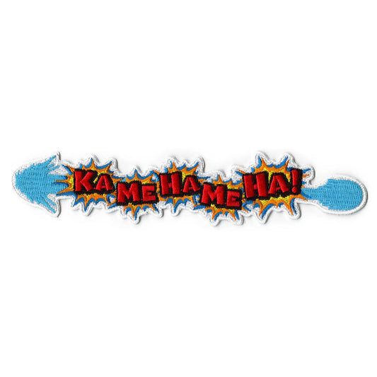 Dragon Ball Z Patch Ka Me Ha Me Ha! Embroidered Iron On 